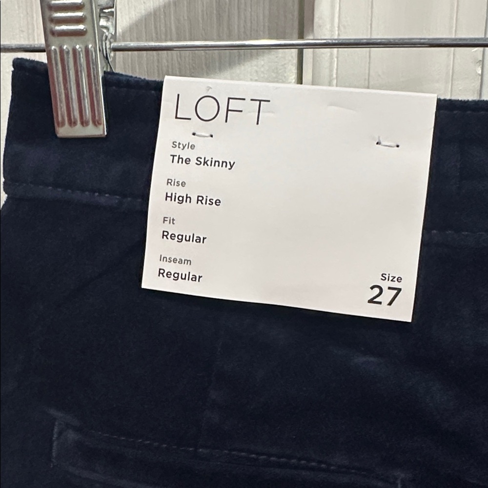 Mariner Skinny Pants in Velvet Size 27 - Picture 6 of 8